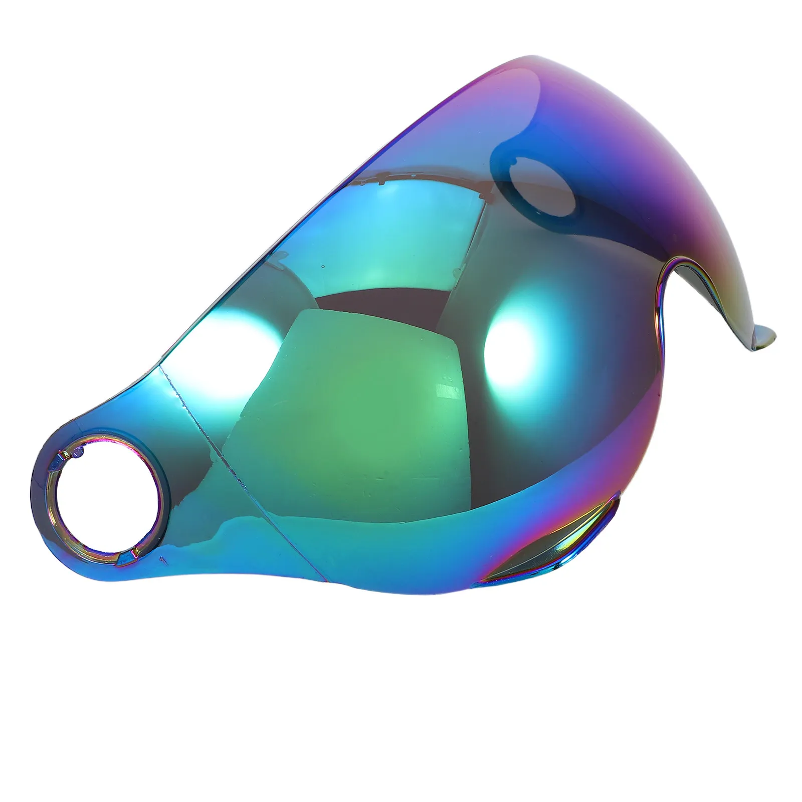 Windproof Motorcycle Visor Lens Replacement for Night Transparency Impact Resistant Lightweight Aerodynamic