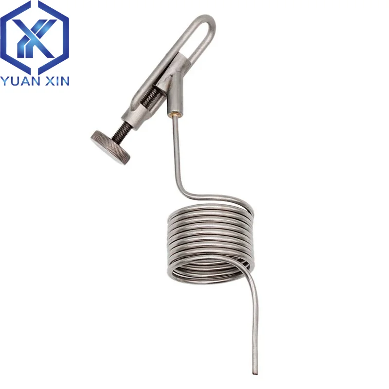 Sampling coil 304 stainless steel anti-pigtail coil Beer defoamer conical fermentation tank accessories