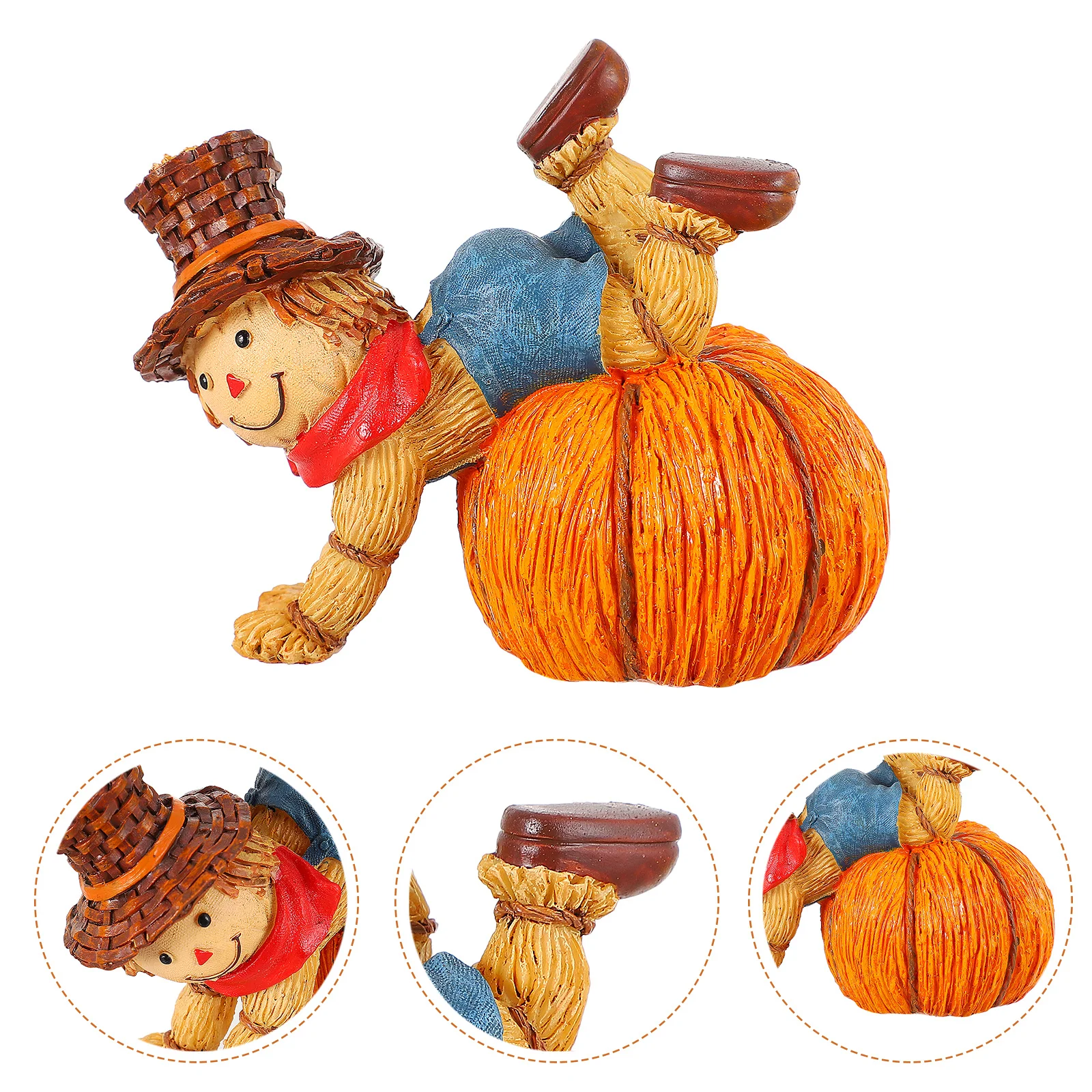 

Scary Halloween Decorations Harvest Party Supplies Pumpkins Indoor Outdoor Ornaments Seasonal Statue Fall Scarecrow Festival