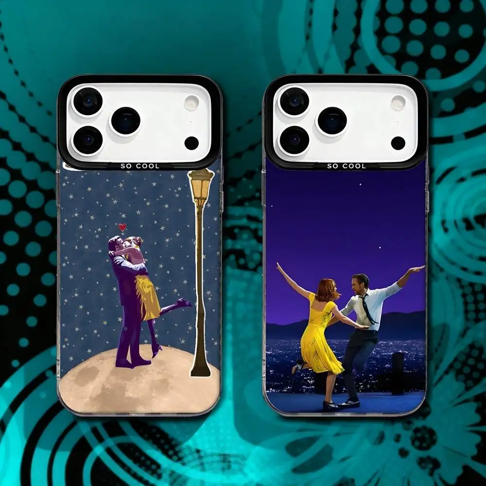 

Movie La La Land Phone Case For iPhone 17,16,15,14,13,12,X,8,Pro,Max,Plus,SE4,Air,Mini HD Black IMD Matte