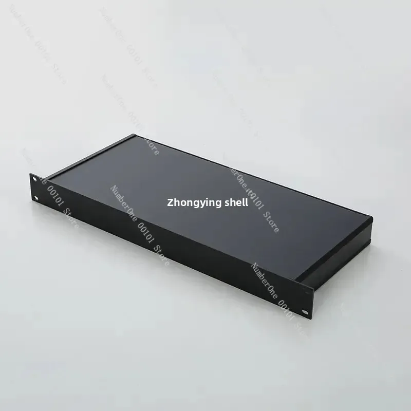 19 Inch 1U 1.5U 2U 2.5U 3U Instrument Chassis Cabinet Aluminum Panel Iron Sheet Metal Enclosure Case For Electronic Device
