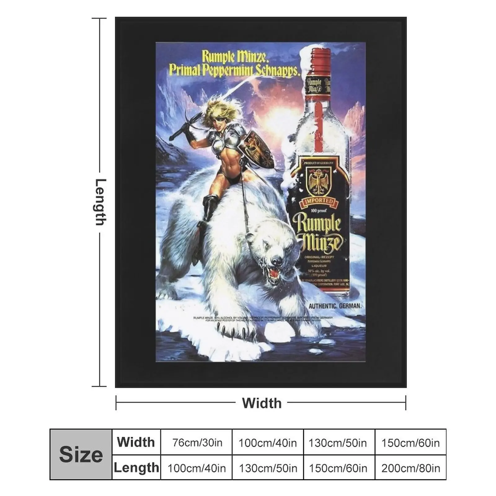 Rumple Minze Primal Peppermint T shirt Classic Throw Blanket Personalized Gift Hairys Plaid Summer Beddings Blankets