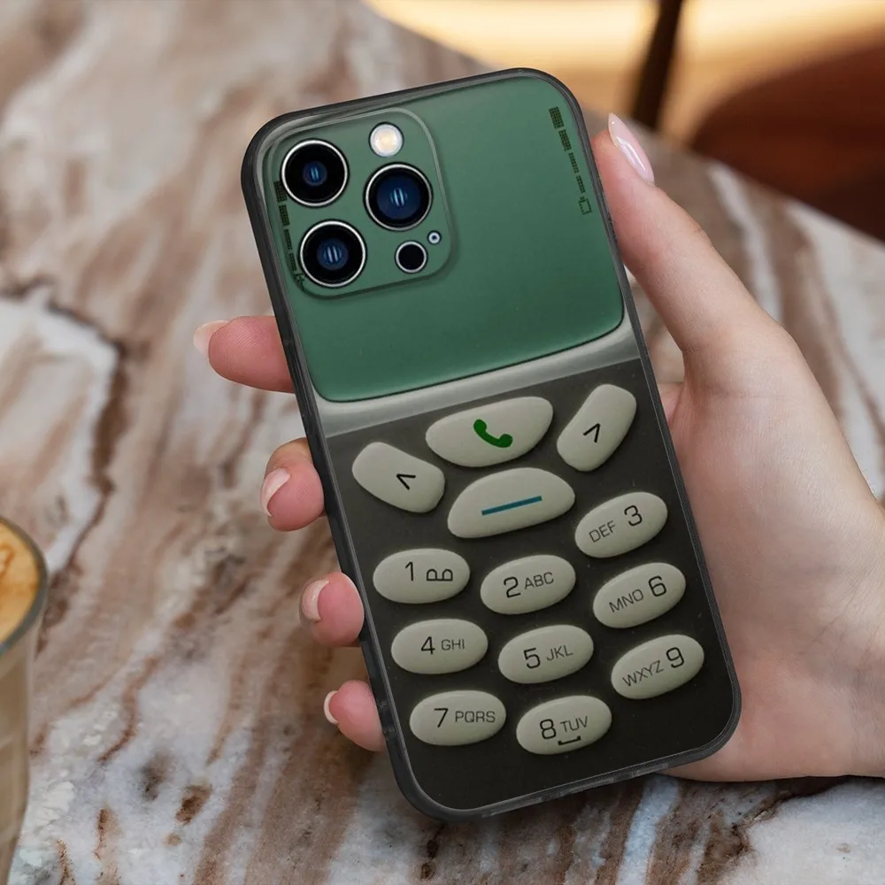 حافظة هاتف للهواتف المحمولة لوحدات التحكم بالألعاب لهواتف iPhone 16,15,14,13,12,11,Pro,X,XS,Max,XR,Plus,Mini Soft Silicone Black مقاومة للصدمات من مادة TPU