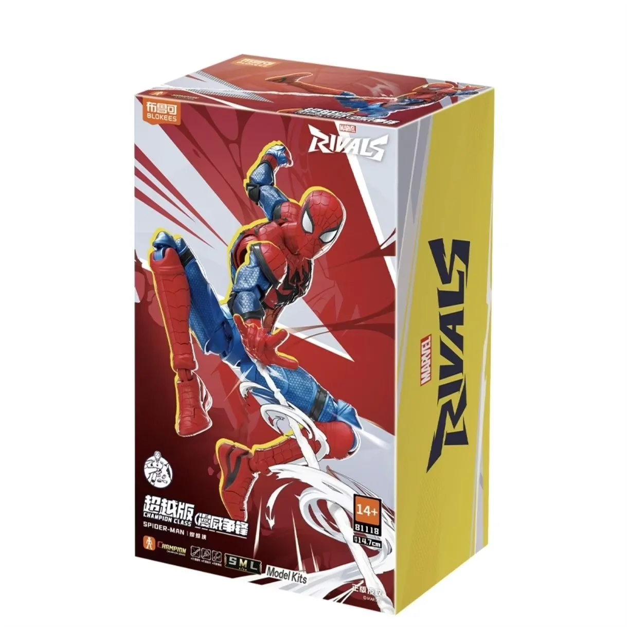 リミコレ THE RIVALS ×4箱 THE HEROES×1箱 プロモ×1 Original Blokees Champion Class Marvel Rivals Spider-Man Venom