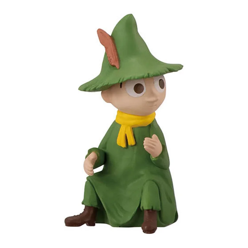 دمية ميني مولينيت الرسمية من بانداي، تمثال زخرفي للعائلة، لعبة عصرية في صندوق مفاجآت مع ملحق كابل بيانات