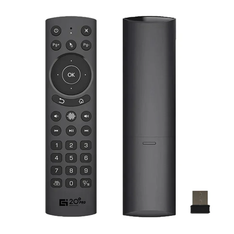 IR Learning 2.4G Wireless Backlit Fly Air Mouse G20S/G20S PRO BT Gyro Smart Voice Remote Control For X96 H96 MAX Android TV Box