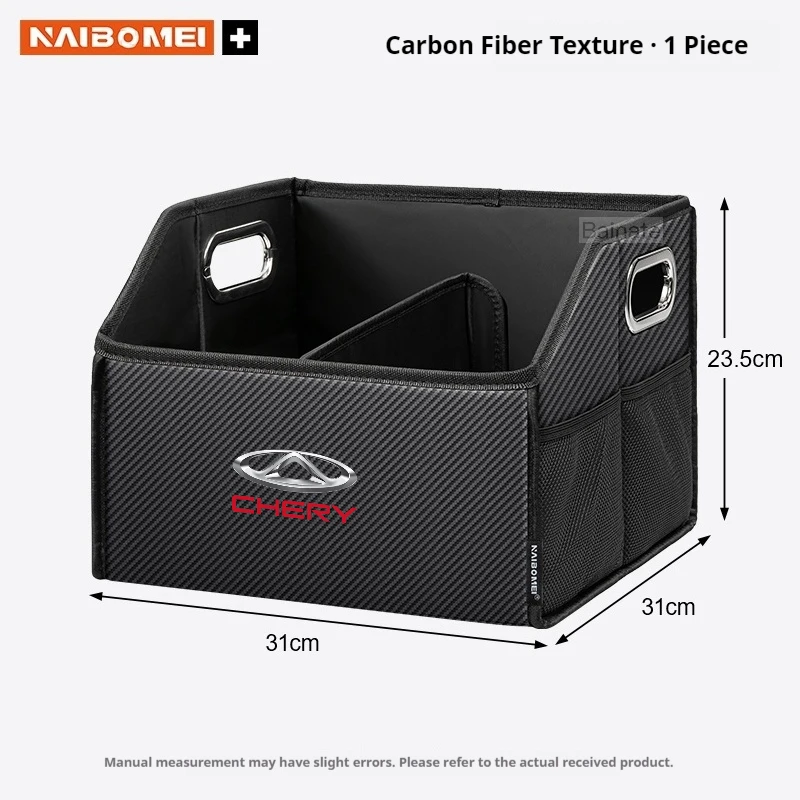 Auto-Kofferraum-Aufbewahrungsbox, Für CHERY TIGGO 2 5 4 TIGGO7 PRO TIGGO8 Plus ARRIZO 6 8 2025, Leder Faltbarer Organizer Auto-Zubehör – Detail 17