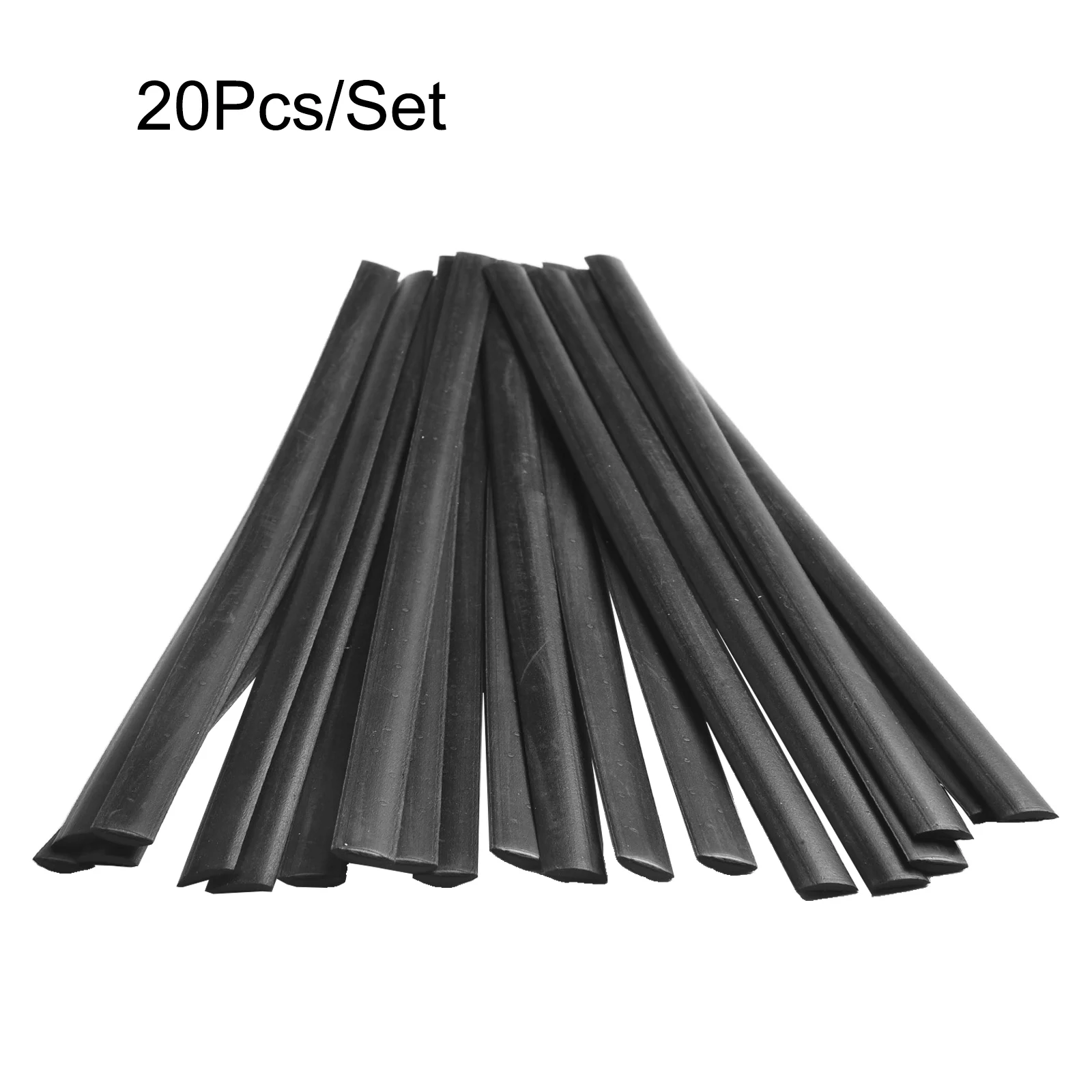 20pcs Plastic Welding Rods for TPO TEO PP Bumper Repair Works with 80W Plastic Welding Systems for Kayak Canoe Repairs