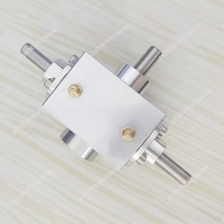 1:17 turner worm gear reduction small gearbox 90 degree right angle reversing gearbox