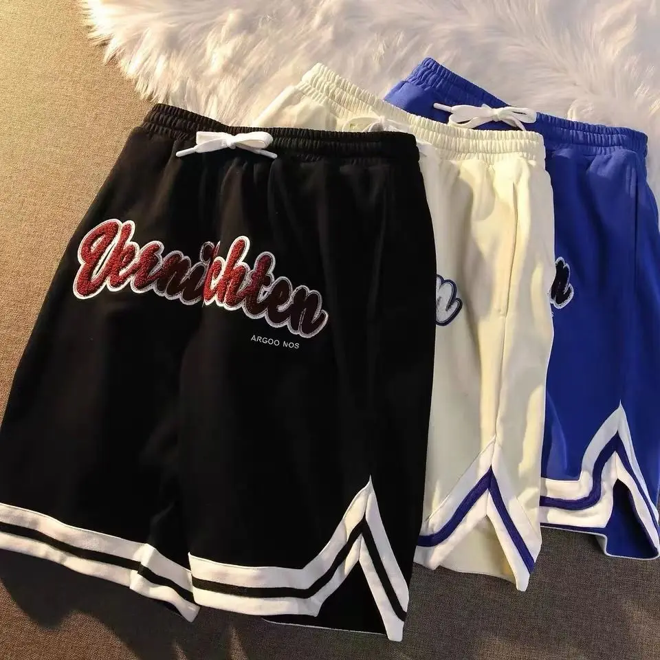 

Женский свободный повседневный рта с буквенной вышивкой, 2023, модный вязаный жилет широкого размера, специальный дизайн, летняя одежда