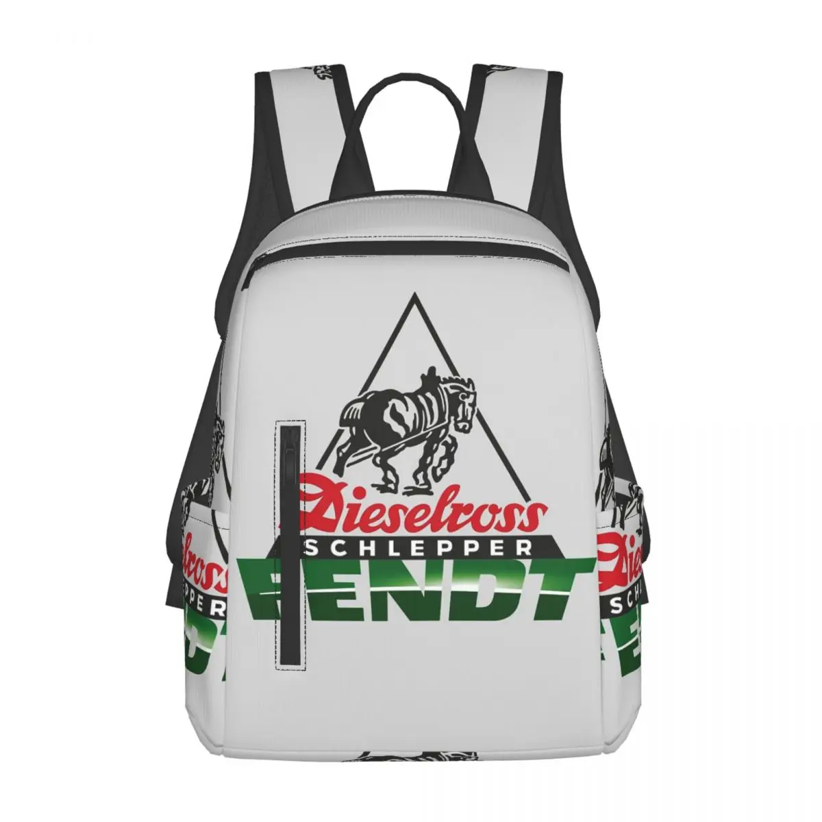 

German Tractors Fendt Backpack Daypack Large Capacity Kids BookBag School Bag Shoulder Bags for Men Women