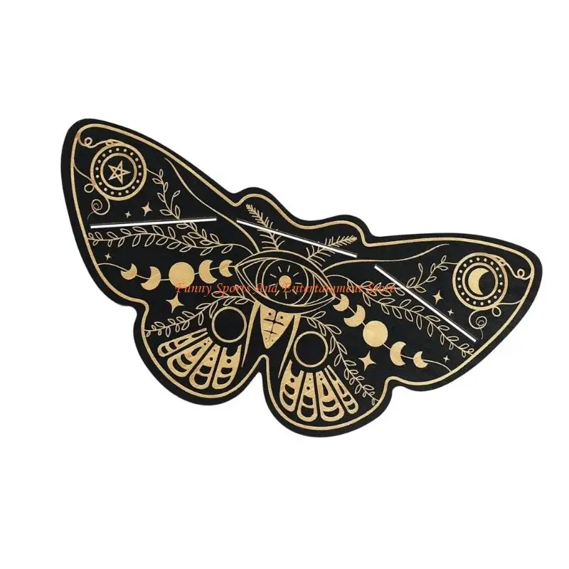 

C4DE Wooden Tarots Card Display Stand Elegant Holder Convenient Card Storage Rack For Stable Organized Presentation