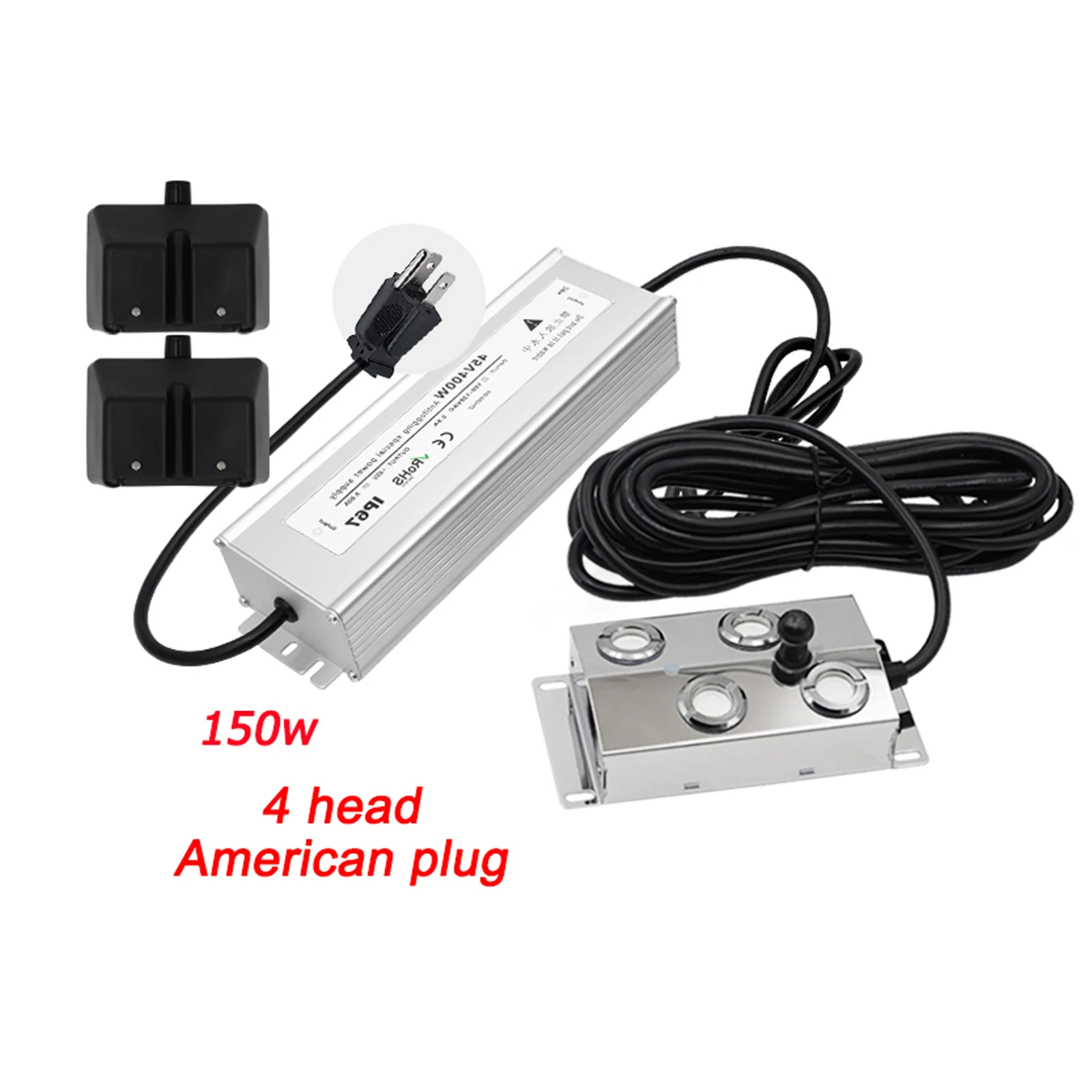 110V/220v 4/6/8/10/12 Head Ultrasonic Mist Maker Fogger Stainless Steel Air Humidifier Greenhouse For Hydroponics High Quality