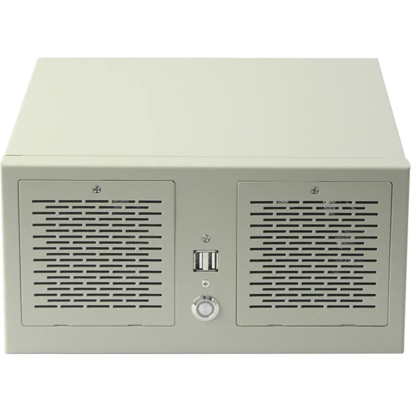 4-Slot Wall-Mounted Industrial Chassis MATX Motherboard Multi-Com Serial Embedded Laser Industrial Equipment Host Server