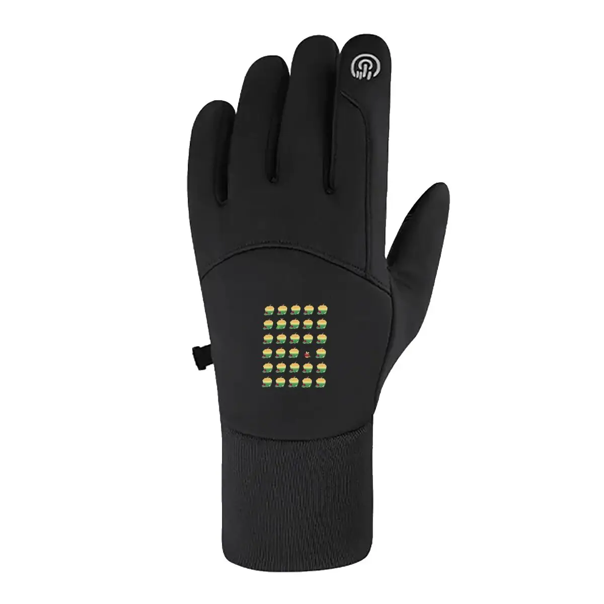 

Классические ветрозащитные перчатки с рисунком Apple Creature для езды на велосипеде и пешего туризма