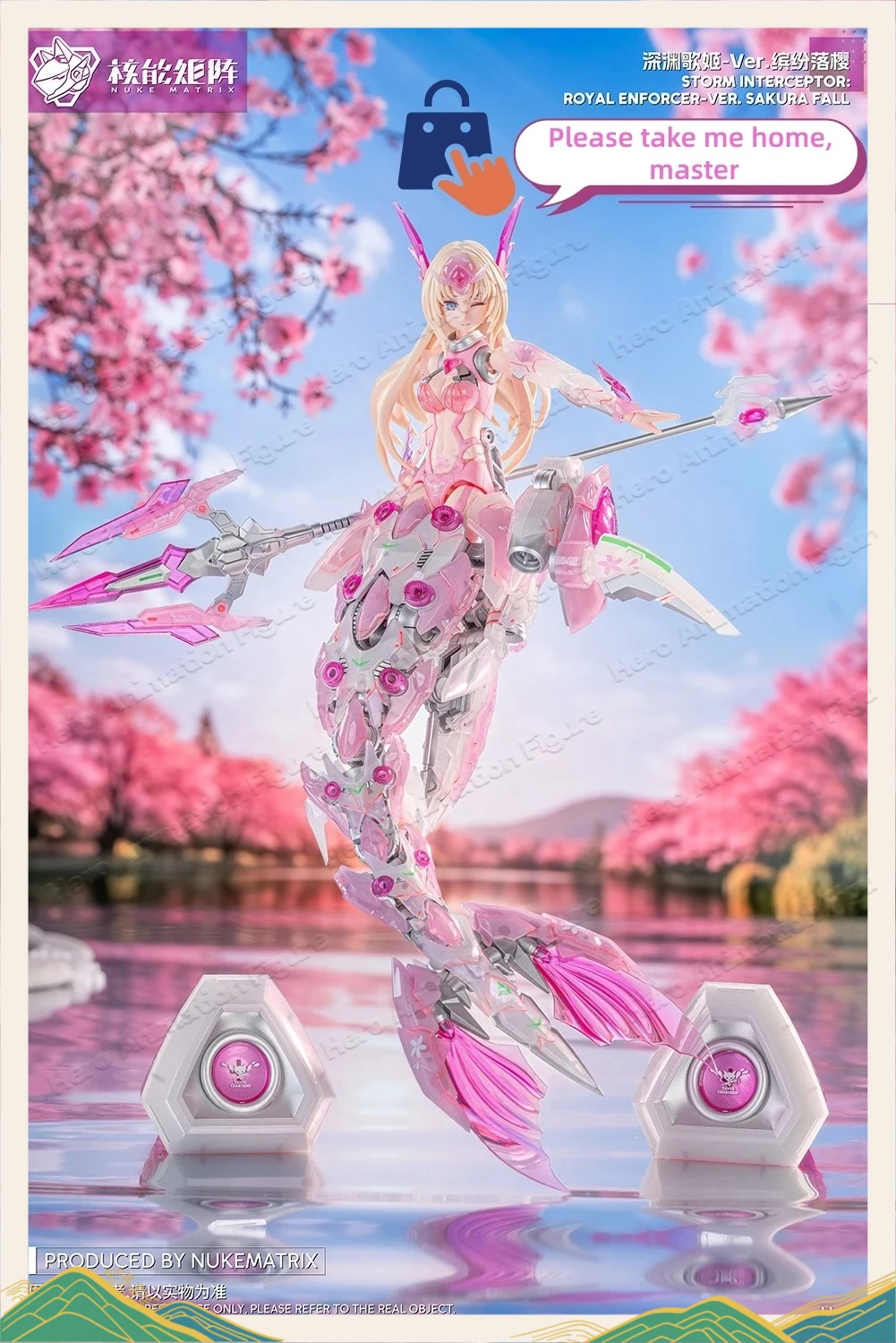 

In Stock NUKE MATRIX Original Network Forest Series Fantasy Girl Assembly Model Movable Doll Toy Collection Model Ornaments