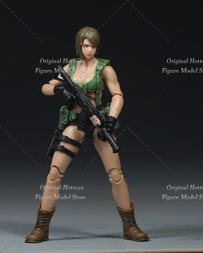 재고 있음 1/18 스케일 여성 군인 징징 러시아 전쟁 소녀 풀세트 약 9.5cm 액션 피규어 모델 인형 선물 컬렉션