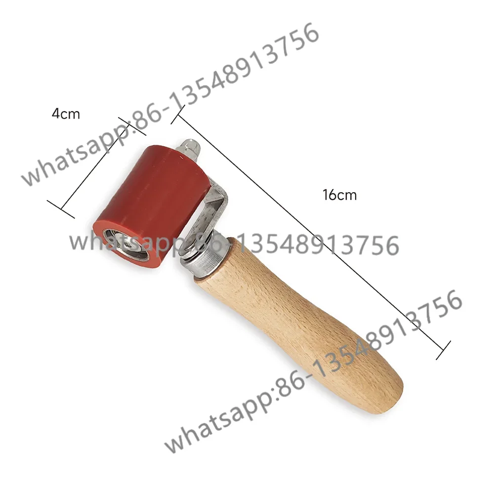 40mm Silicone Hand Pressure Roller High Temperature Resistant Welding Tool Silicone Pressing Roller Welding Accessories