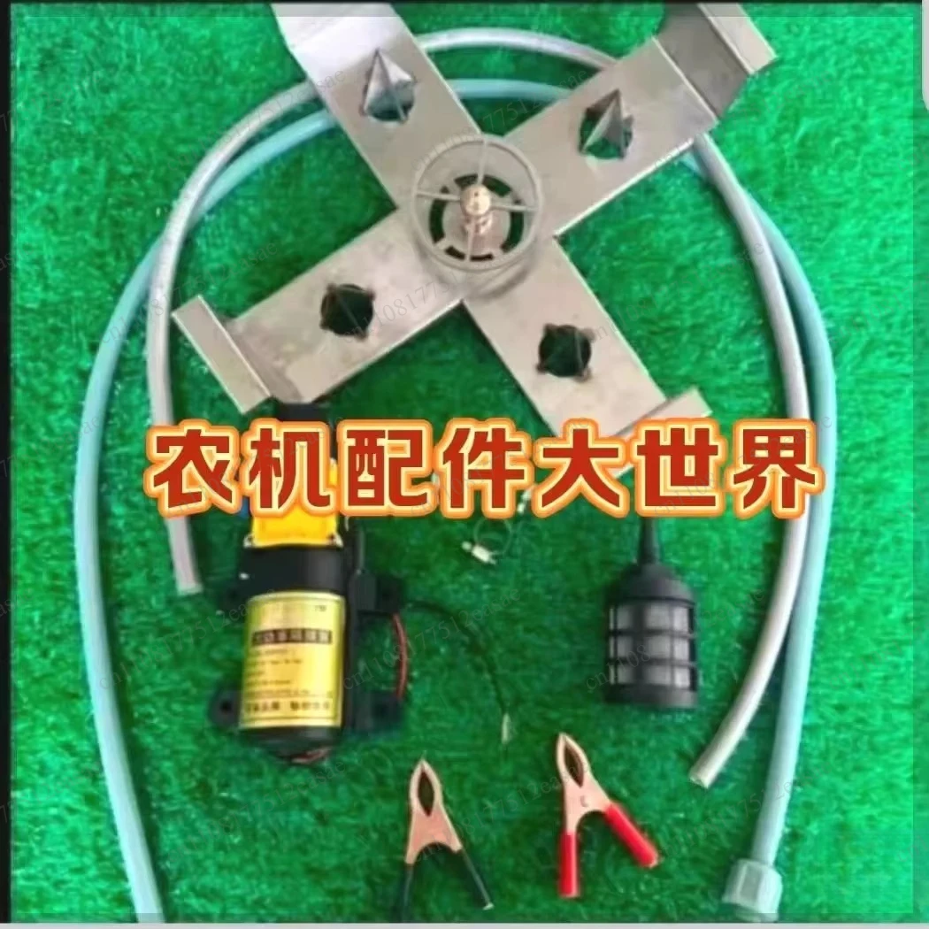 12V High Pressure Dual Pump Bottle Washer Stainless Steel Open Type for Lab Home