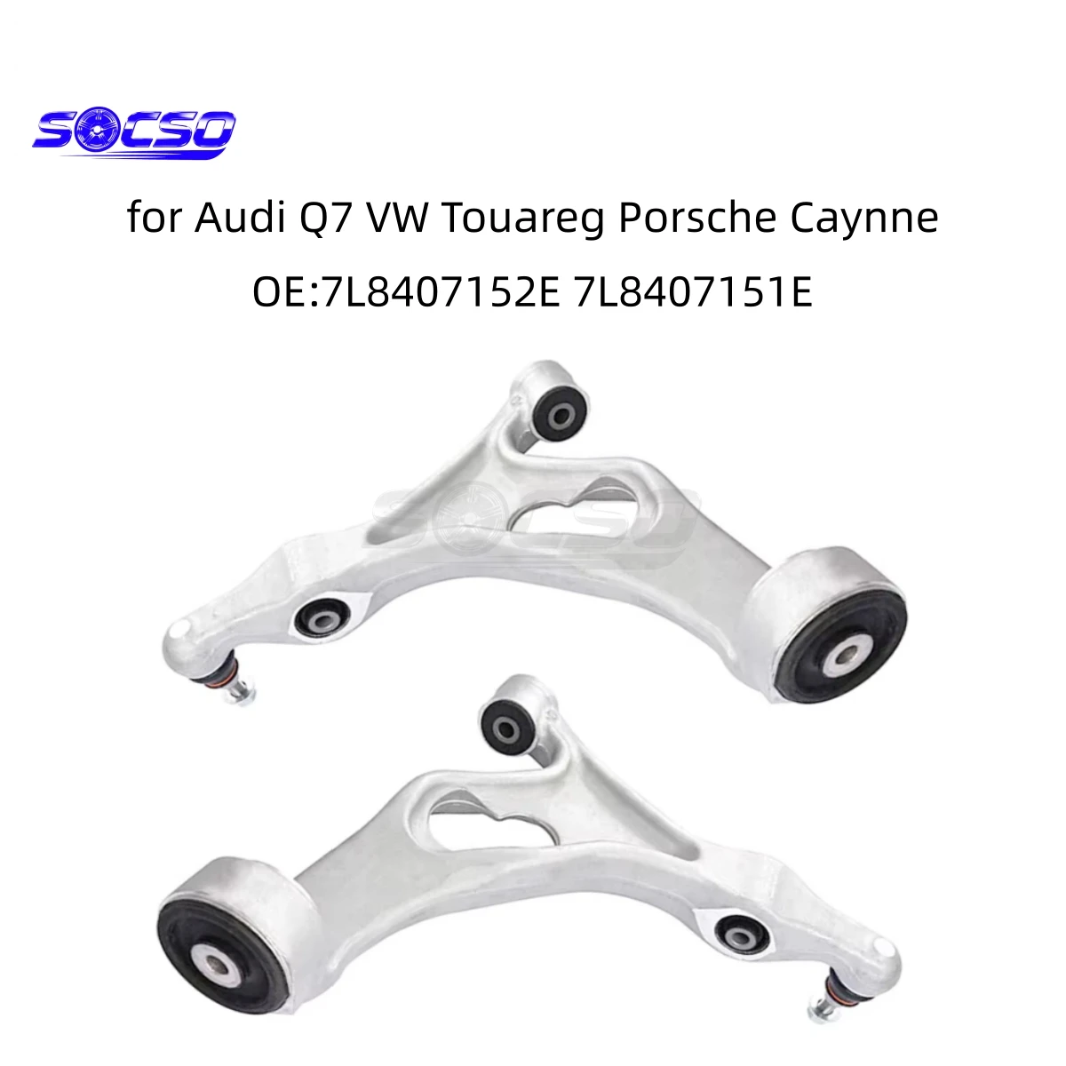 

Lower Right or Left Control Arm for Audi Q7 VW Touareg Porsche Caynne OE 7L8407152E 7L8407151E 7P0407151C 7P0407152C