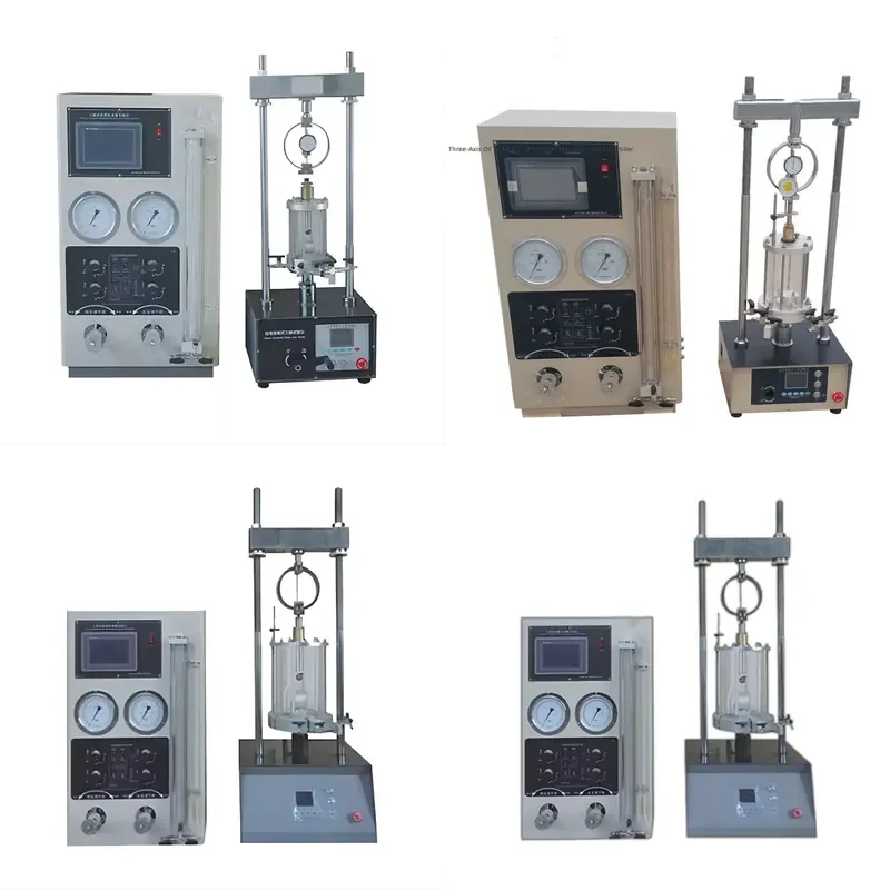 10kN 30kN Triaxial Soil Strain Controlled Test Apparatus for Geotechnical Laboratory Testing Equipment