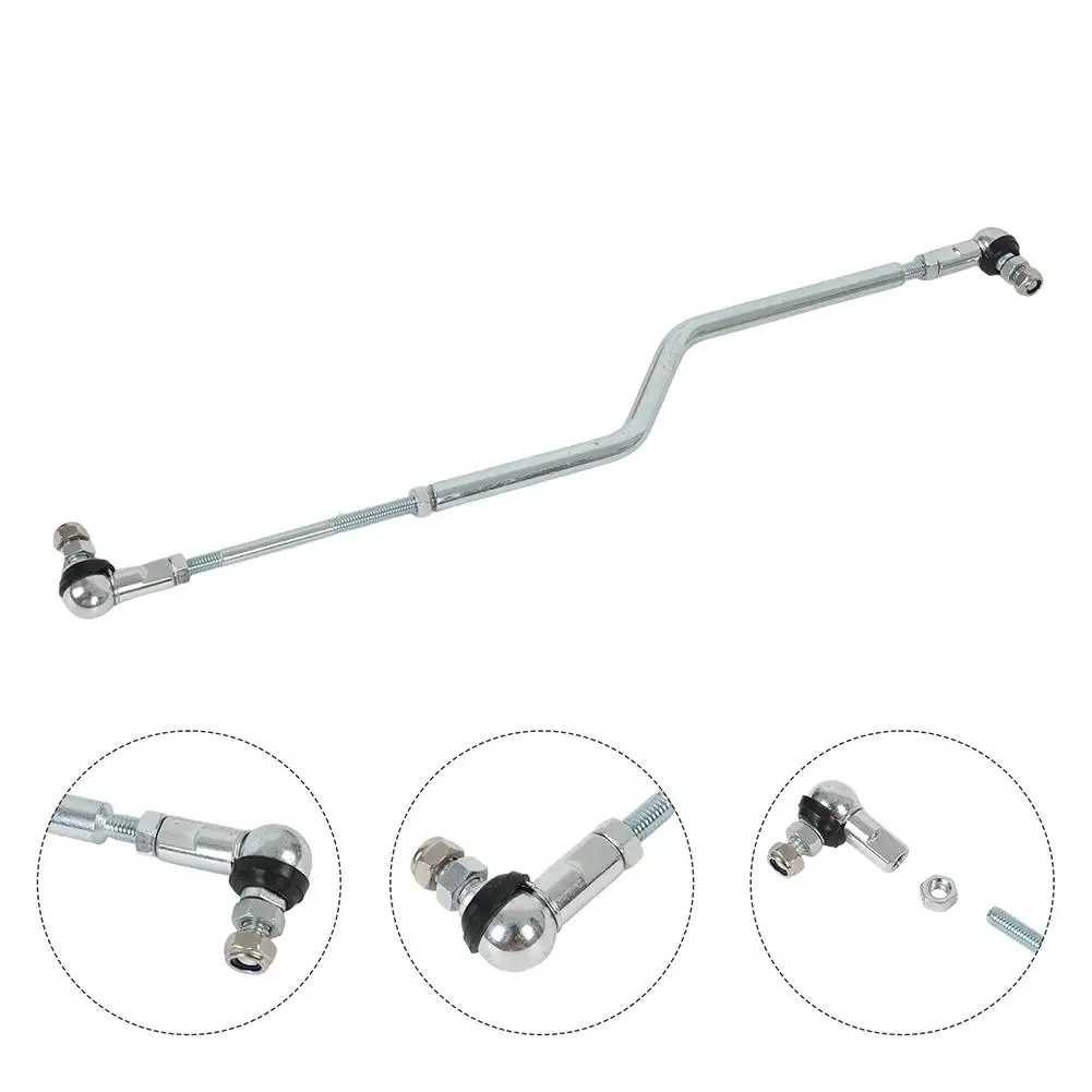 Automotive Performance Upgrade Silver Adjust Throttle Link Cum-mins Throttle Rod Compatible With Do-dge Vehicles