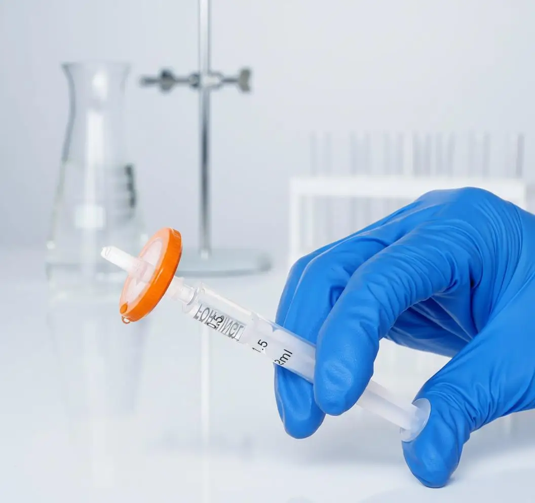 100PCS/Box Disposable Syringe Filters 13/25/33mm 0.22μm 0.45μm for Lab Use PES Nylon PVDF PTFE MCE