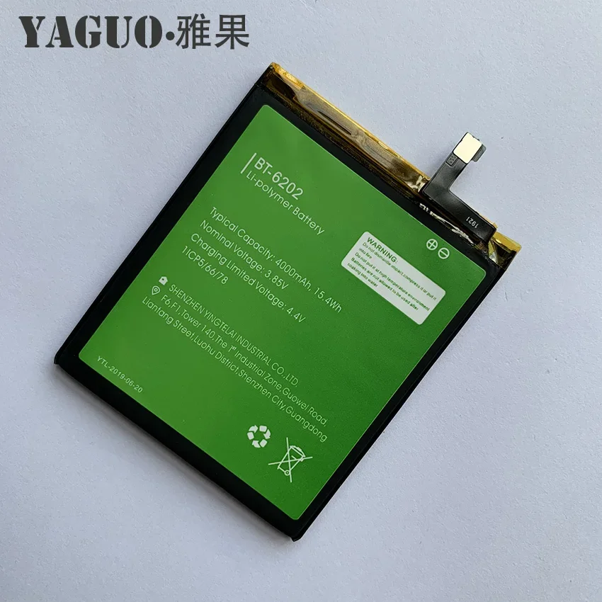 100% Original High Quality Battery 4000mAh For LEAGOO M 11 M11 BT-6202 BT6202 BT 6202 Batterie Batteria