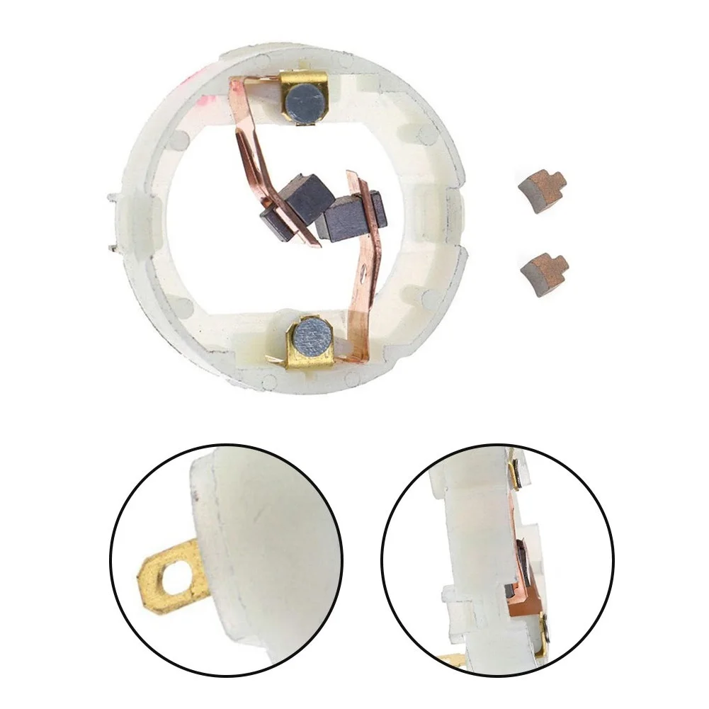 

Держатель угольной щетки двигателя RS550 без задней крышки для моделей Bosch GSR10 8V LI GSR14 42 LI с дополнительными угольными щетками