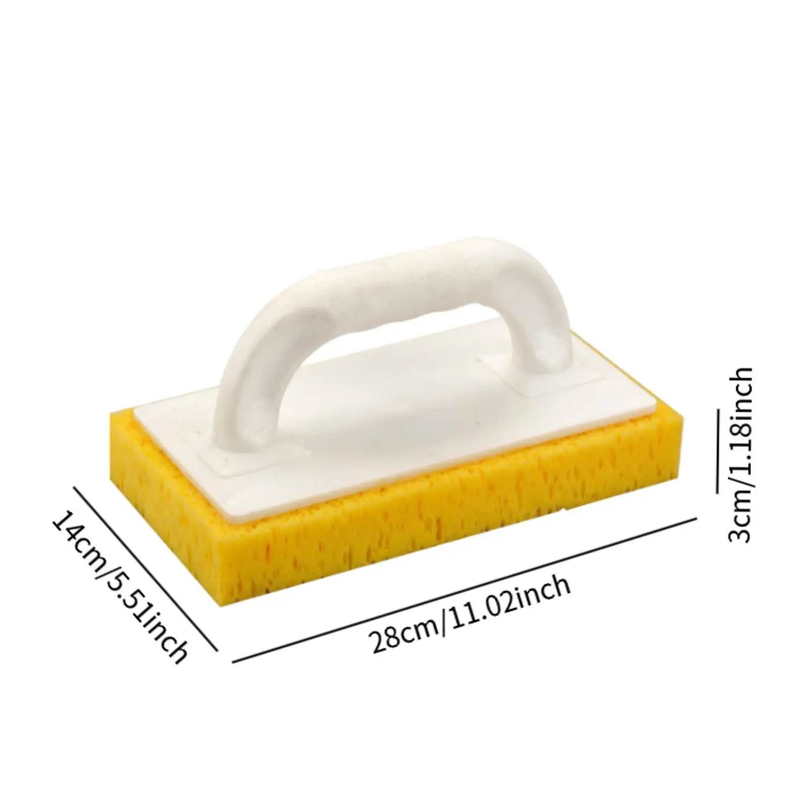 Tile Washboard Grout Float for Tile with Handle Compact for Drywall Professional Foam Float