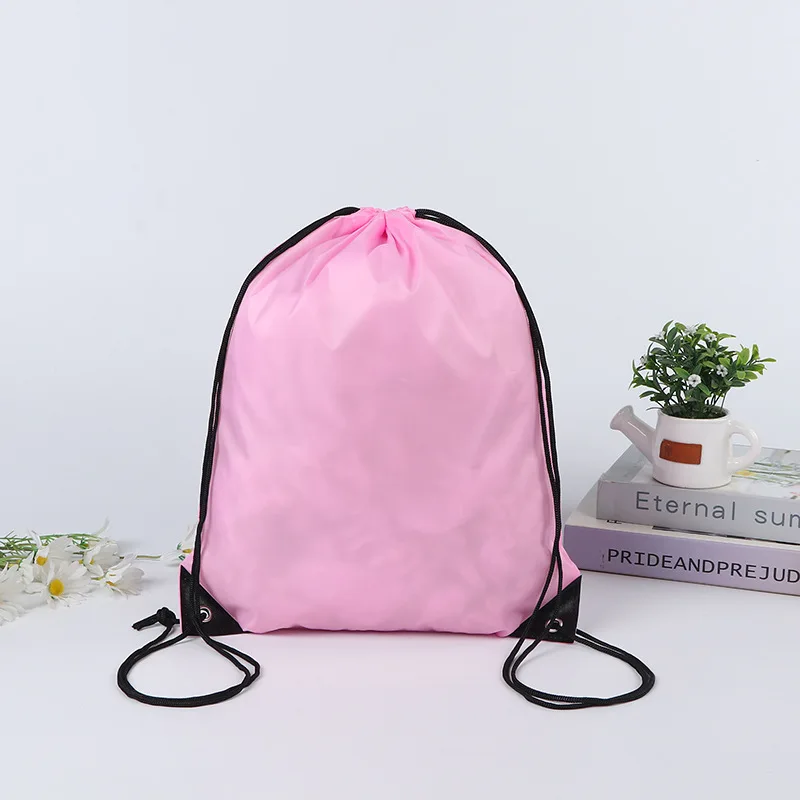 Eco Polyester Bundle Pocket Race Backpack Portable Waterproof Shopping Pack Backpacks Portable Men Women Outdoor Sports Gym Bag
