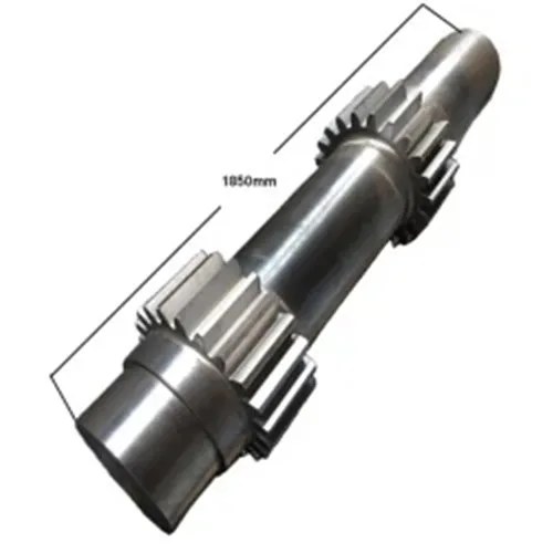High-precision Splined Gear Structure Shaft for Tool Spindle 6-meter-long Solid Forged Shaft OEM