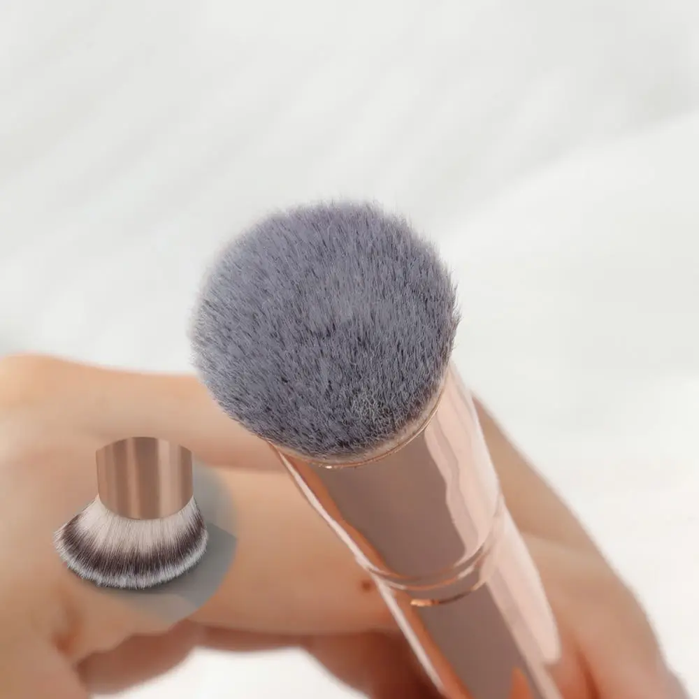 Soft Synthetic Angled Concealer Brush Professional Makeup Tool For Under Eye Nose Corner Dark Spots Coverage Durable Quality