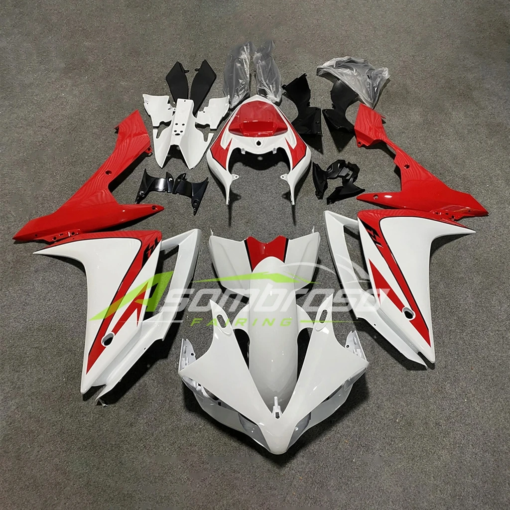 ABS Plastic Motorcycle Fairings for Yamaha R1 2007-2008 YZFR1 RN19 Carbon Look Bodywork Panel Set view 5
