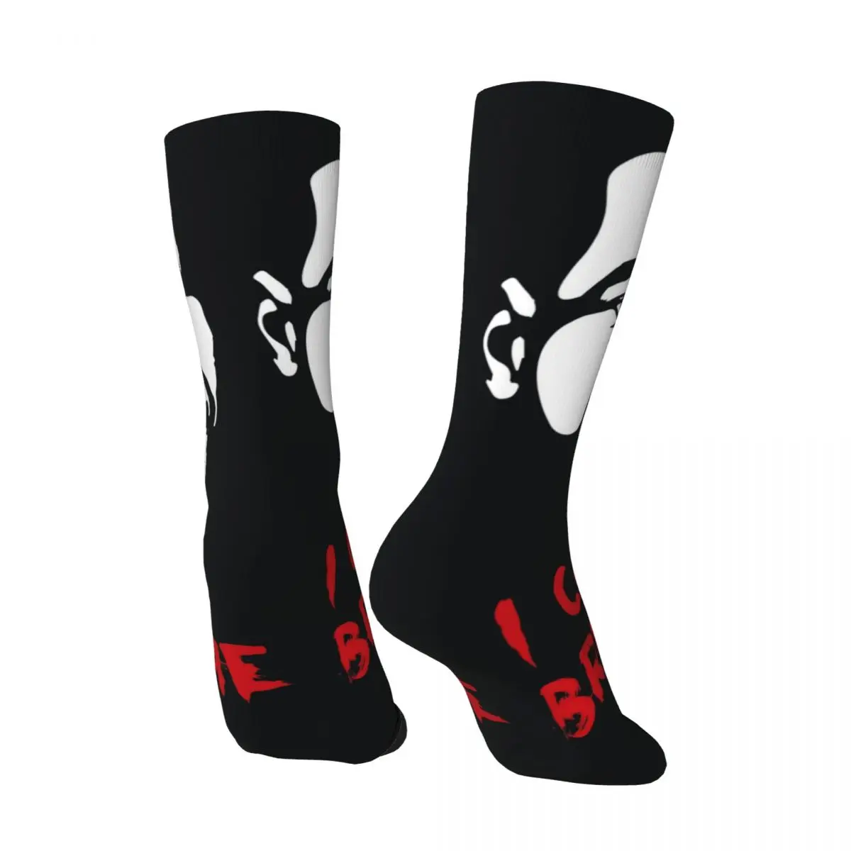 النساء الرجال الجوارب مزق جورج فلويد لا أستطيع التنفس العدالة لجورج فلويد الأسود حياة المادة جوارب الشتاء الدافئة جوارب ناعمة