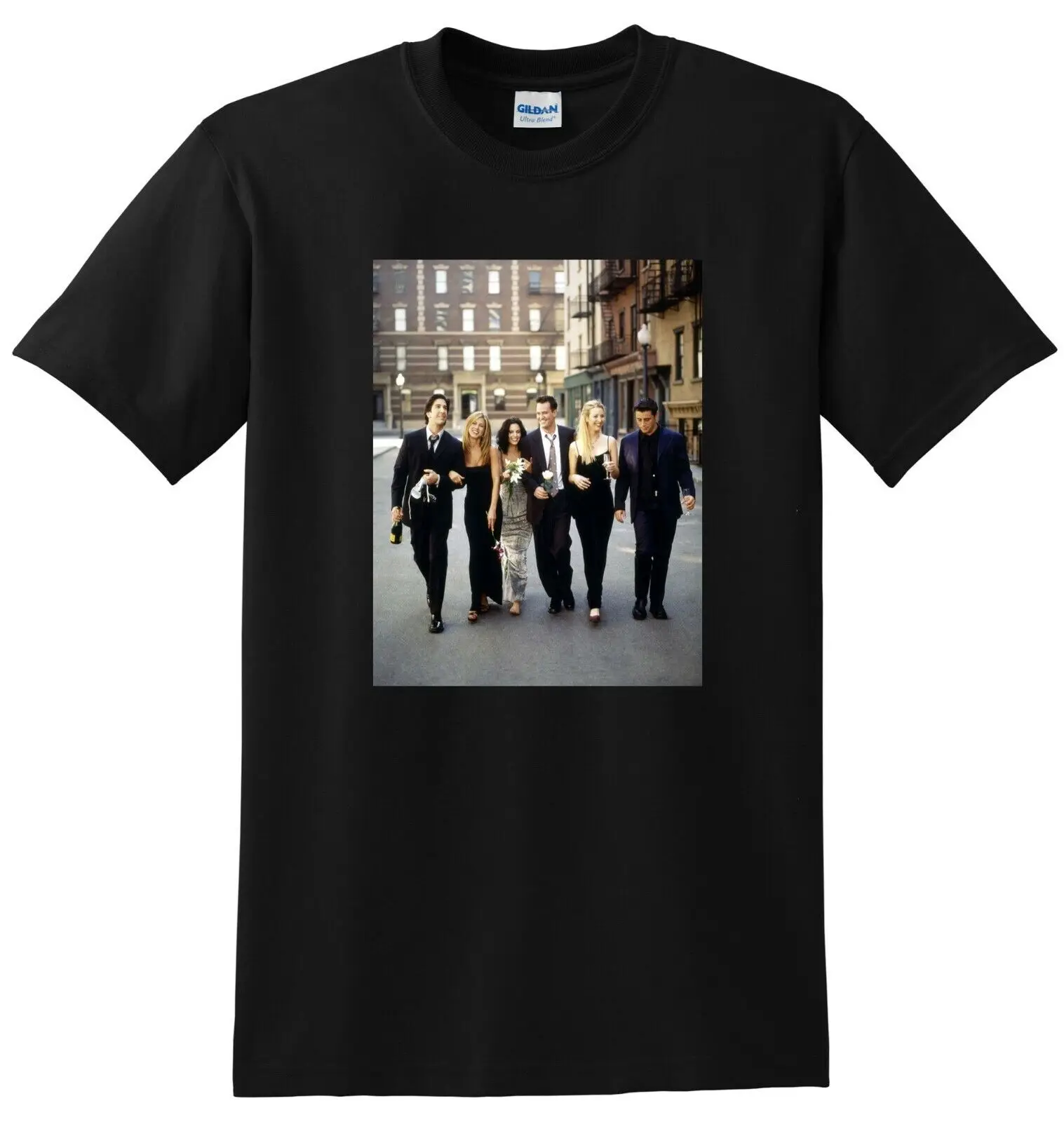 FRIENDS T SHIRT tv show cast season 1 2 3 4 5 6 poster tee SMALL MEDIUM LARGE XL