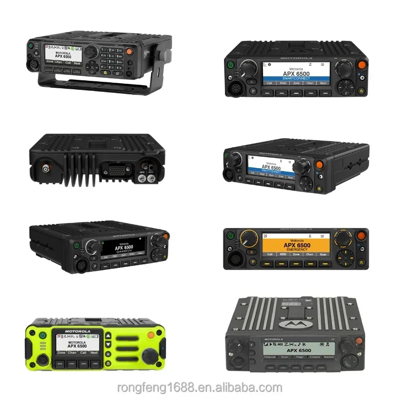 Single Band P25 Enhanced Mobile Radio 700/800/900 MHz Car Radio for   APX6500 Mobile Transceiver
