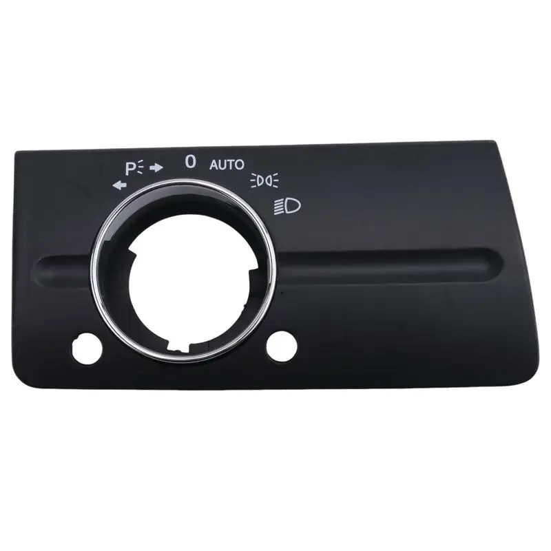 Plain Dashboard Headlight Lamp Switch Cover Trim Replacement For Mercedes Benz W211 E Class 320 350 550 2003-2008 Type A Replace