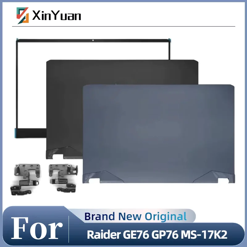 New For Raider GE76 GP76 11UG 11UH 12UGS 12UHS MS-17K2 LCD Back Cover Top Case/LCD Front Bezel/Hinges