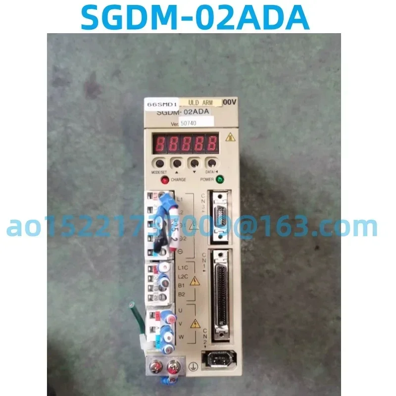 sgdm-02ada 200w Original Second-hand 9-layer new test is 100% OK SGDM-02ADA  1P1X AC servo drive 0.2KW