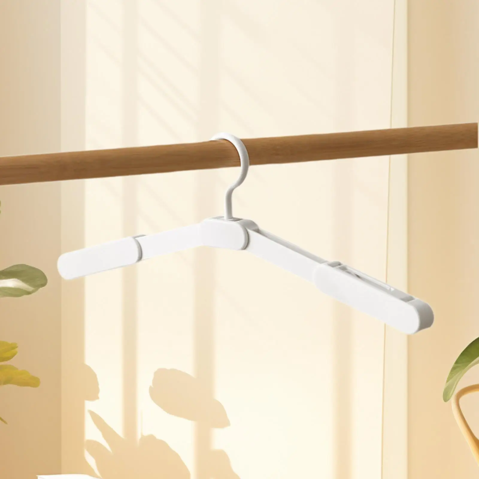 Foldable Travel Hanger Practical Clothing Drying Rack Drying Rack Collapsible Hanger for Towels Garments Coats Socks Travel