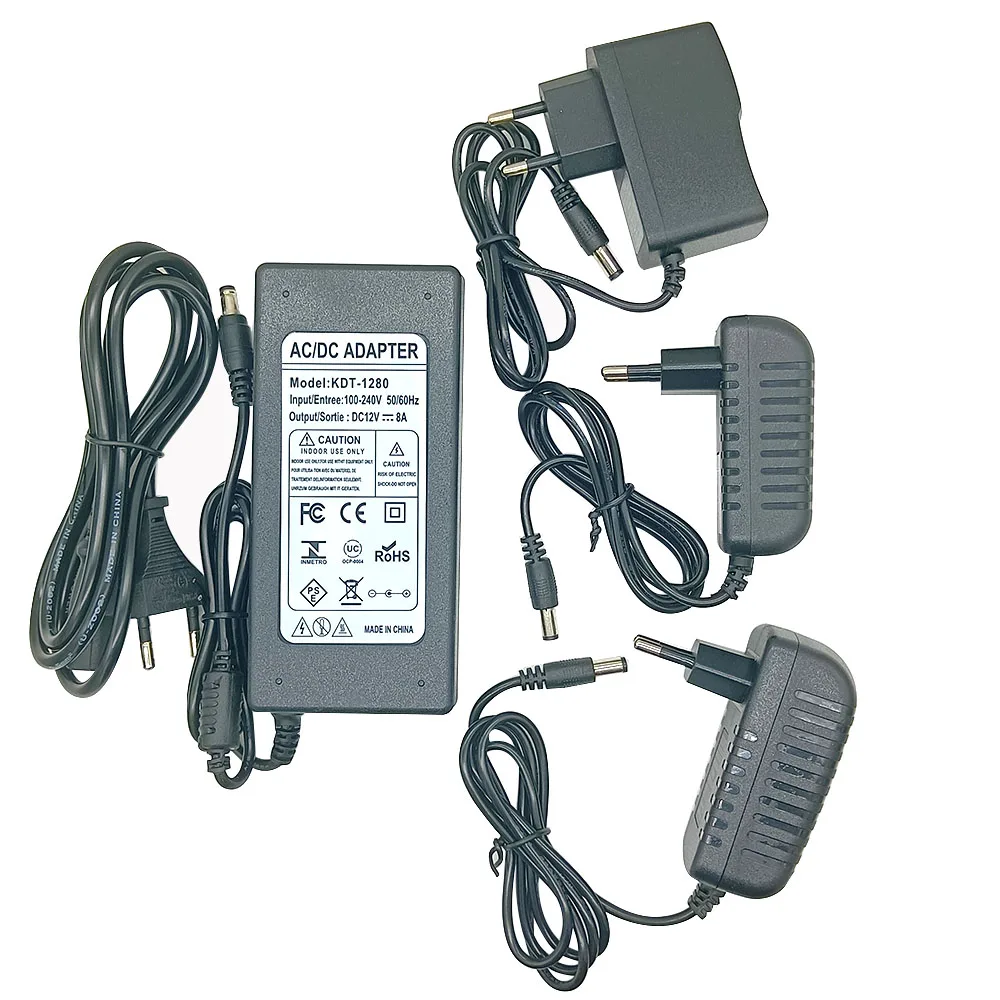Power Supply DC 12 V 1A 2A 3A 5A 6A 7A 8A 10A Led Transformer For 5050 5730 2835 3014 5050 Has Led Strip Lights
