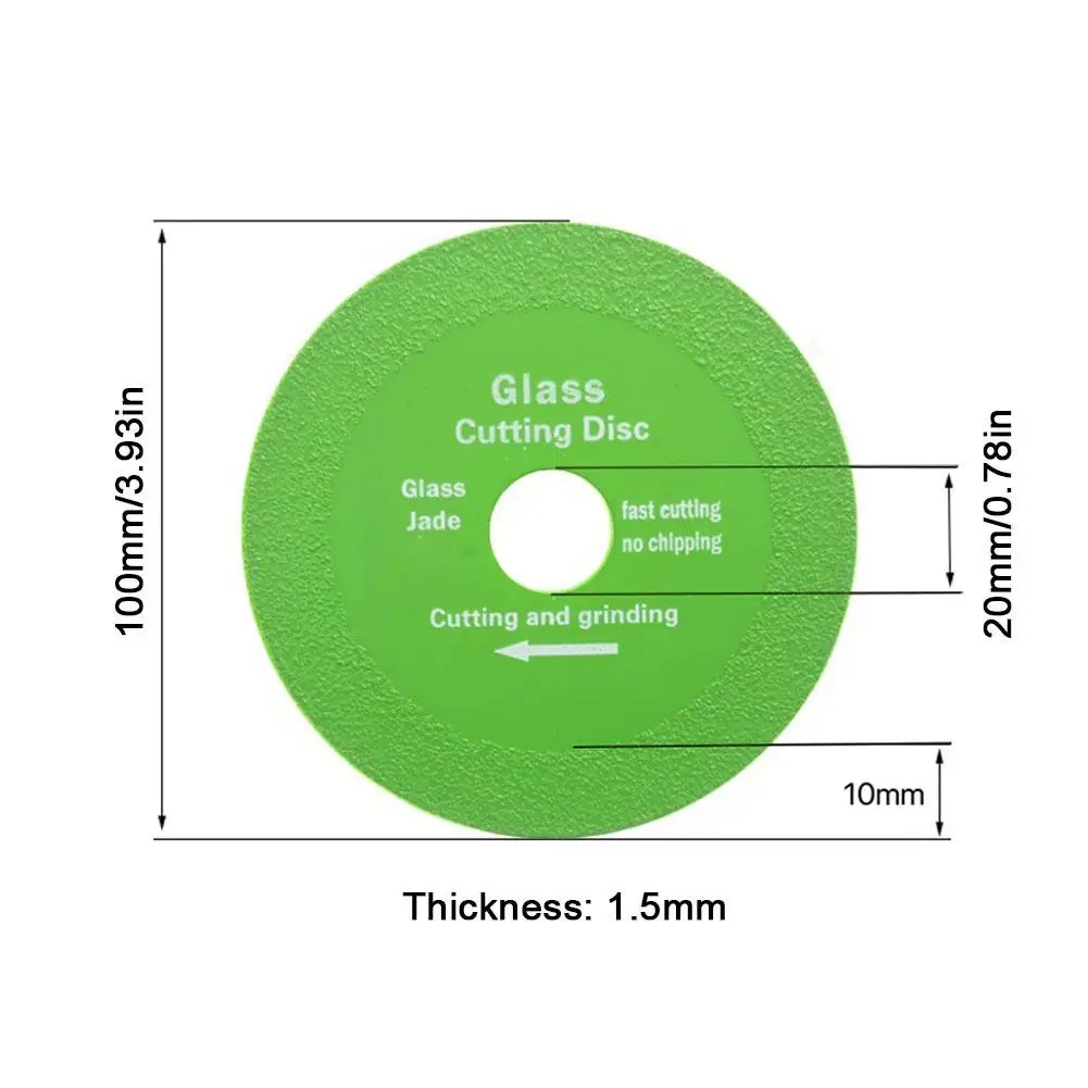 115 Mm tarcza do cięcia szkła diamentowa brzeszczot do marmuru Jade kryształowe butelki wina szlifowanie cięcie tarcza szlifierska narzędzie hurtowo