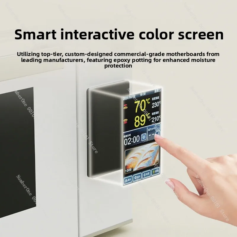 Countertop , personal electric oven, flat oven, rapid oven, interactive color screen x5x5max