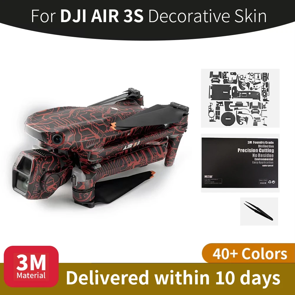 For DJI air 3s SKin DJI Air 3s Camera Decorative Stickers An