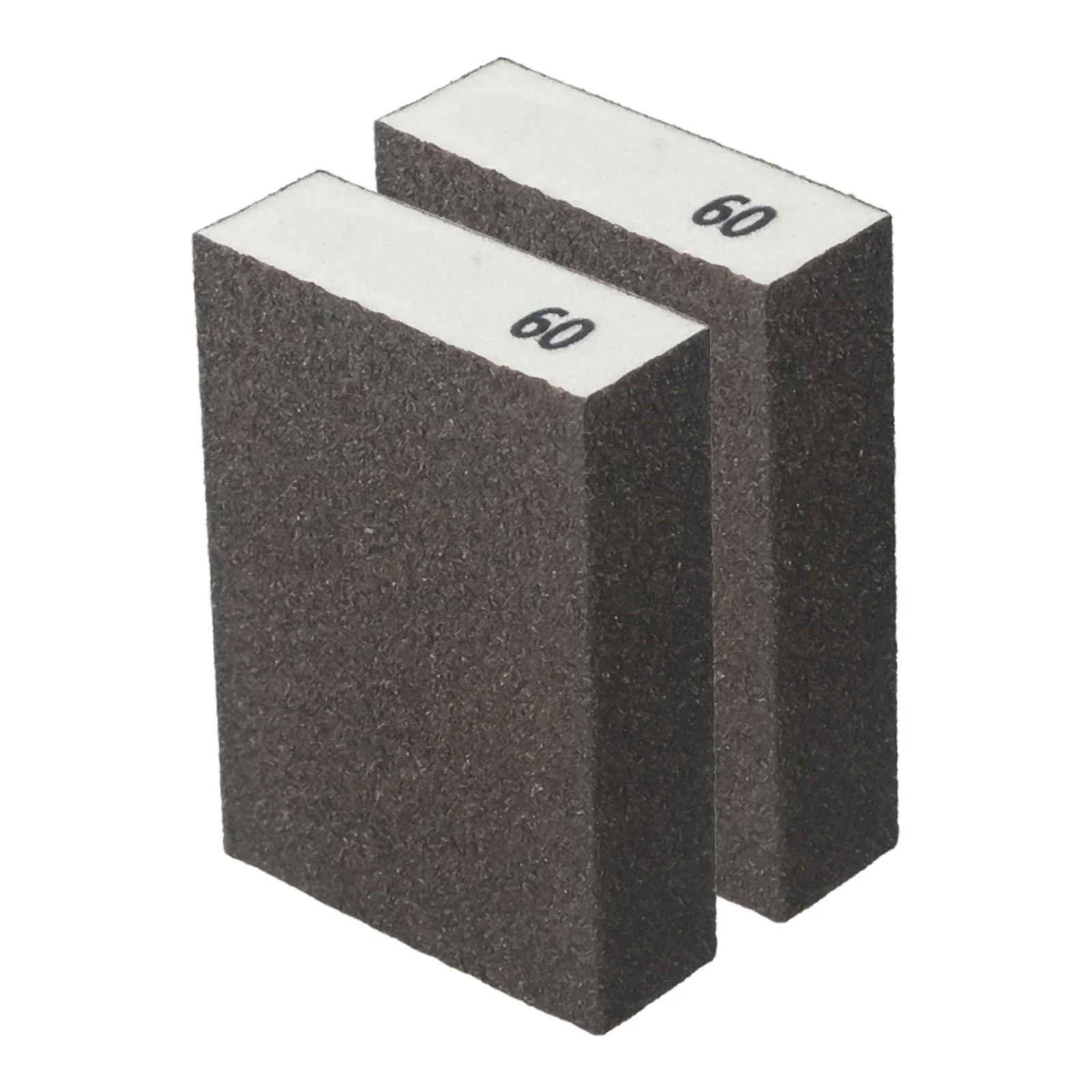 2Pcs Grinding Sponge Sanding Block Brick 60-320grit 100*70*25mm Sandpaper Block For Wall Polishing Cleaning Manual Tools