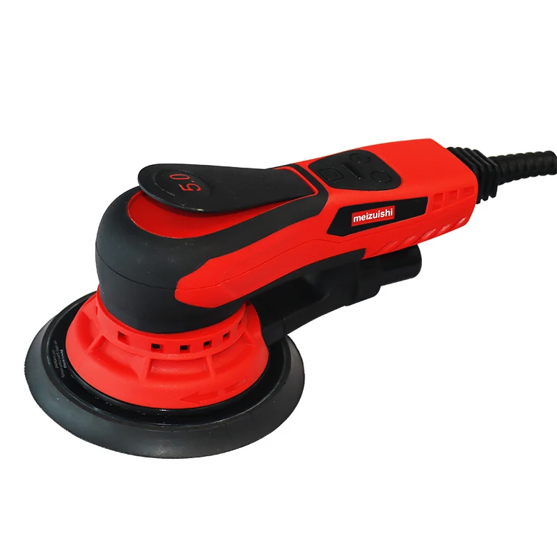 

New 350W Electric Eccentric Sander 6 Gears Speed Adjustment 6 Inch 150mm Wood Sanding Processing Car Polishing Machine