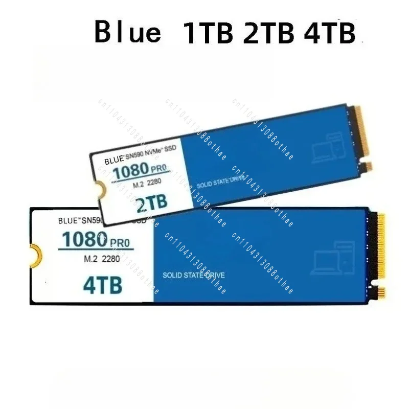 Upgrade High-speed NVMe Protocol Blue Disk 1080Pro SSD Solid-state Internal Hard Drive M.2 Expansion