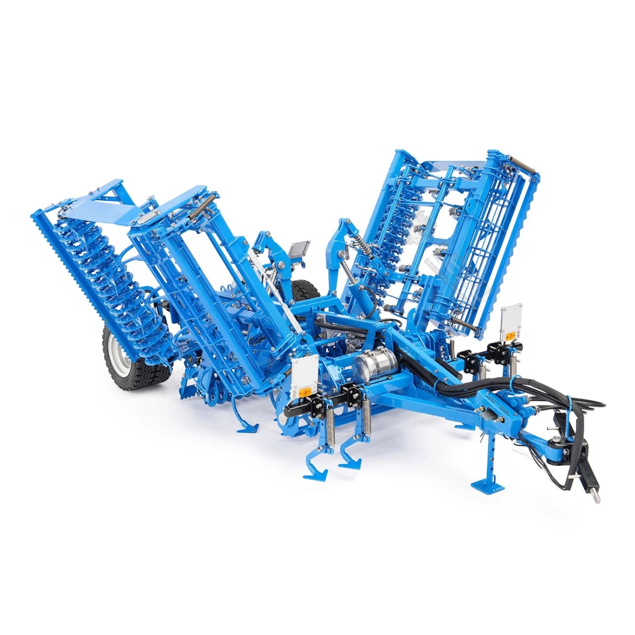 LESU Hydraulic Plow Metal RC Tractor 1/14 Kompaktomat K500 Seeder Suitable for AOUE 1050 Remote Control Tractor Model Toy