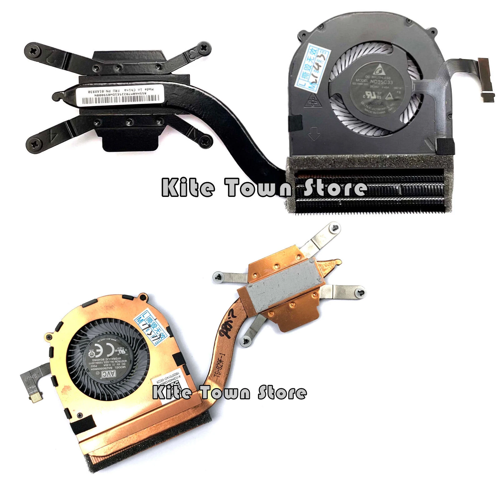 New CPU Cooling Fan with Heatsink For Thinkpad X1 Yoga X1 Carbon 4th 00JT800 01AX999